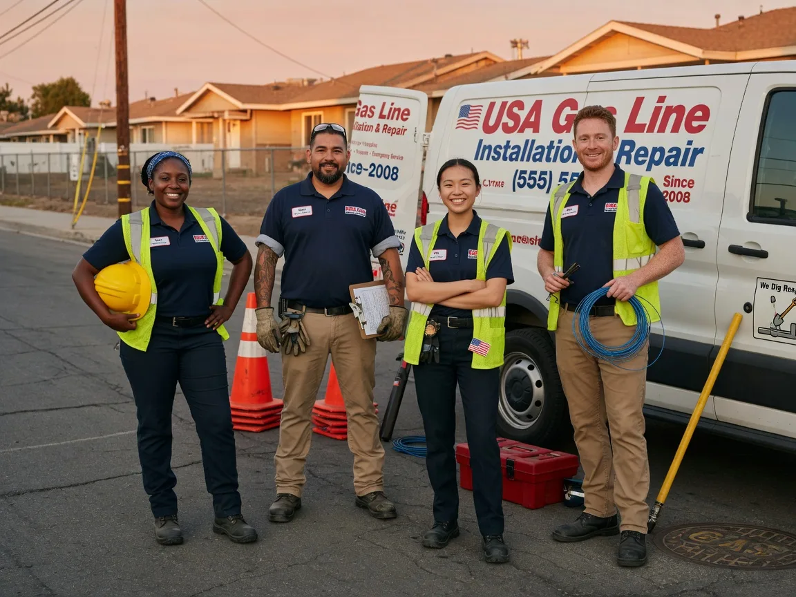 Gas Line Installation company in Frisco, NC